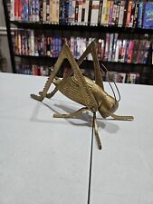 Solid Brass Cricket Rustic Fireplace Hearth Gift House Decor Collection 🇺🇸  picture