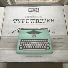 Royal Classic Metal Typewriter Keyboard Machine (Mint) 79101T For Parts Read Des picture