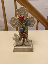 Beautiful Ceramic Cross With Doves picture