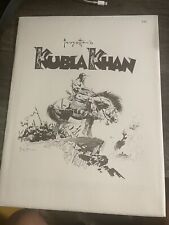Frank Frazetta's Kubla Khan Portfolio (5 plates) 1977 - signed & numbered RARE picture