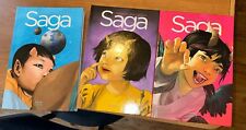 SAGA Image Hardcover Set Vol 1 2 3 - Brain K Vaughn Fiona Staples HC picture