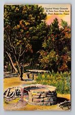 Amarillo TX-Texas, Palo Duro State Park, Antique Vintage Souvenir Postcard picture