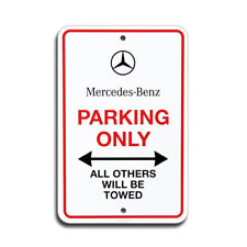 Genuine Mercedes-Benz Parking Only Sign picture