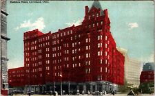 Hollenden Hotel Cleveland Ohio Vintage 1910's Antique Postcard  picture