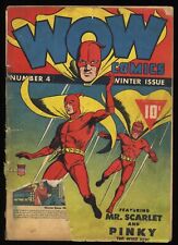 Wow Comics (1940) #4 FA/GD 1.5 Mr. Scarlet and Pinky Fawcett 1941 picture