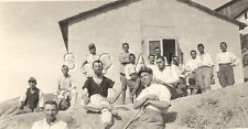 WWI Italian Army Large Real Photo- Regia Esercito- Hat- Soldiers Dig Trenches picture