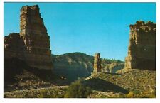 Strawberry Binnacles Looking West, SW of Duchesne, Utah, c1950's Unused Postcard picture