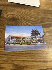 Ocean Palms Motor Lodge, Santa Barbara California Vintage Postcard picture