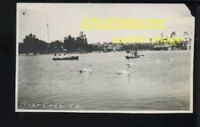 RP West Lake Los Angeles Calif Cal Ca California Sail Boats Swans Pavilion Old R picture
