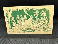 1947-1948 GIRL SCOUT CAMP POSTCARD 