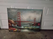 SAN FRANCISCO BAY BRIDGE  PORTRAIT  GLORIOUSLY  ✨️ ILLUSTRATED picture