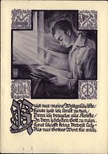 Jonathan Krause 1701-1762 ~ German composer hymn writer Hallelujah ~ postcard picture