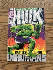 Incredible Hulk Annual #1 (Marvel 1968) King Size Special Inhumans Steranko VG picture