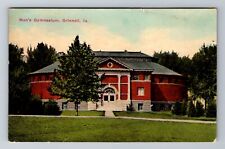Grinnell IA-Iowa, Men's Gymnasium, Antique, Vintage Souvenir Postcard picture