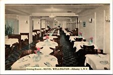 Postcard Dining Room at Hotel Wellington in Albany, New York picture