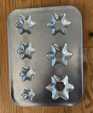 Vintage West Germany Aluminum 7 Star Cake Pan, Candy Maker picture