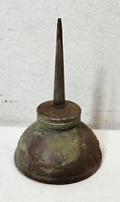 Antique Vintage Miniature Thumb Pump Oil Can Shadowbox Display Auto Decor picture
