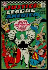 DC Comics JUSTICE LEAGUE Of AMERICA #43 1st Royal Flush Gang FN- 5.5 picture