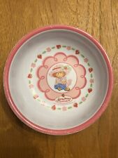 Strawberry Shortcake 2003 Melamine Kids Bowl Cute Pink Y2K 5.5in As Is picture