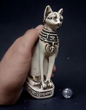 Antiquities Rare Small Bastet Ancient Statue Unique Pharaonic Egyptian BC picture