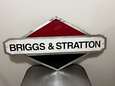 Vintage Briggs And Stratton Sign Metal Briggs And Stratton Sign Dealer Sign picture