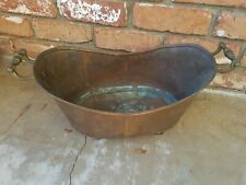 Imax Old World Hand Wrought Oblong Copper Multipurpose Bowl picture