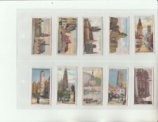 1915 W. D. & H. O. WILLS - GEMS OF BELGIAN ARCHITECTURE (29/50 CARDS)  picture