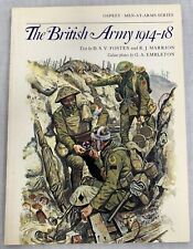 The British Army 1914-18, Osprey Publishing Paperback Book picture