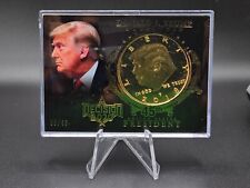 2023 Decision Update Donald J Trump Gold Coin Insert #TC15 /45 - 100% CHARITY picture
