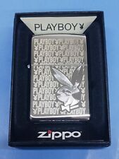 Zippo 28545 Playboy Bunny Logo High Polish Chrome picture