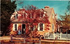 Vintage Postcard- Brush-Everard House, Williamsburg, VA. 1960s picture