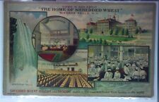 1912 Advertising Postcard Shredded Wheat Niagara Falls  picture
