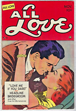 All Love #29 (1949 Ace Comics) Fine+/VF (7.0) Pre-Code Romance Kirkpatrick Art picture