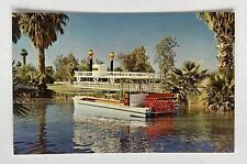 Vintage Postcard Encanto Park Lagoon Encanto Boating Company Phoenix, AZ Chrome picture