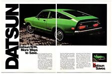 Original 1974 Datsun B210 Car Original Print Ad (8x11) - Advertisement picture