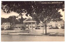 Bronxville New York Village Hall c1940's Westchester County, government building picture