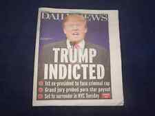 NY Daily News - (2) issues - Trump indited and convicted picture