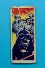 Vintage 1977 Star Wars Darth Vader Princess Leia Stormtroopers Japan Menko Card picture