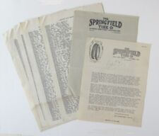 1925 MOHAWK TIRE DEALER Columbus Ohio Customer List Company Letterheads Artwork picture