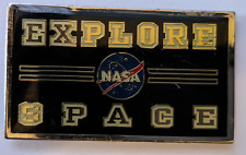 Vintage 1990s NASA Enamel Magnet 