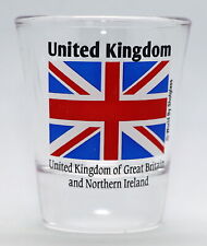 UNITED KINGDOM ENGLAND (UK) FLAG SHOT GLASS SHOTGLASS picture
