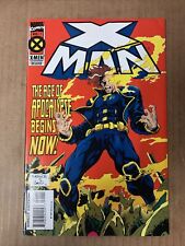 🔑X-Man Age of Apocalypse #1 March 1995 Marvel Comics X-Men Deluxe 🔑 picture