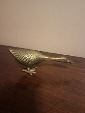 Vintage Brass Bird Figurine (HD439) picture