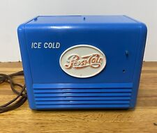 VTG. PEPSI PCR-5 RADIO BLUE “COIN OP SODA MACHINE” 1950’s TESTED*READ COMMENTS* picture
