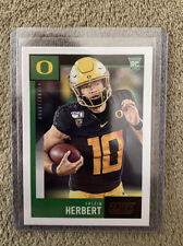 2020 NFL Justin Herbert 362 Oregon Chargers Rookie Panini Score Card picture