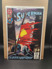 Superman #75  HIGH GRADE Death of Superman 1993 Dan Jurgens combined shipping picture