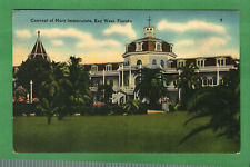 Postcard Convent Of Mary Immaculate Key West Florida Fl Posted 1948 picture