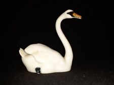 Vintage 1968 German Lorenz Hutschenreuther Porcelain Swan Figurine picture