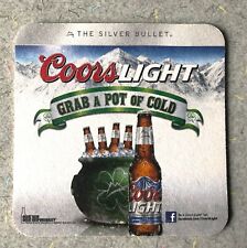 2 (TWO) Coors Beer Coaster 