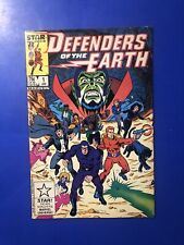 Defenders of the Earth #1 Phantom Flash Gordon Stan Lee Marvel Star Comic 1987 picture